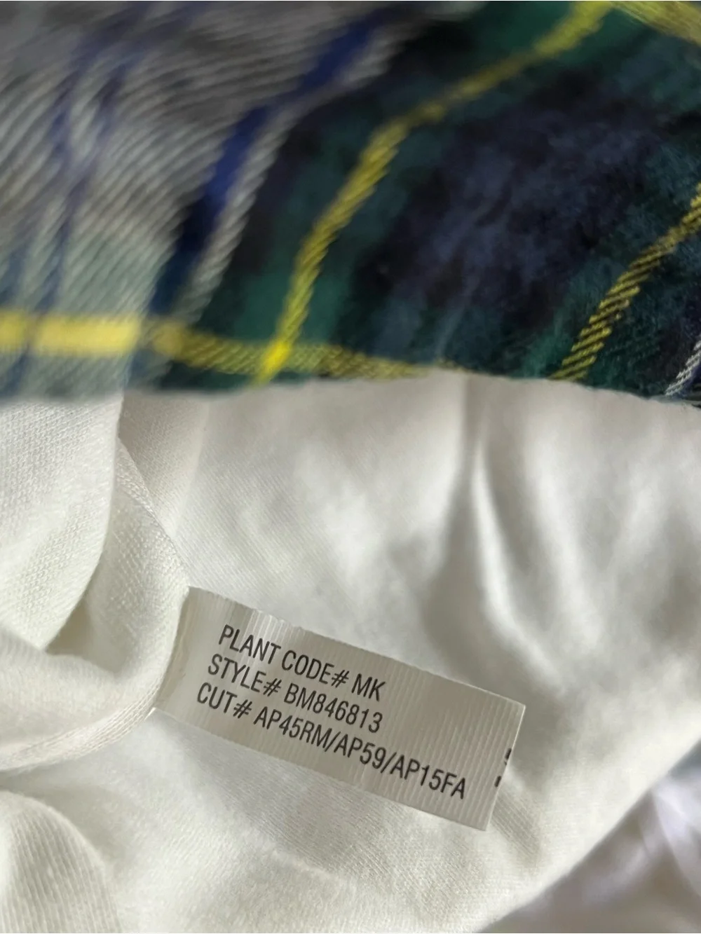 Vintage Ralph Lauren Plaid Unisex Baby Jacket - Green & White